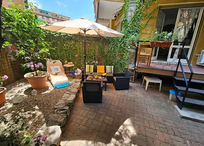 Casa Con Giardino Vicino Al Mare Рапалло